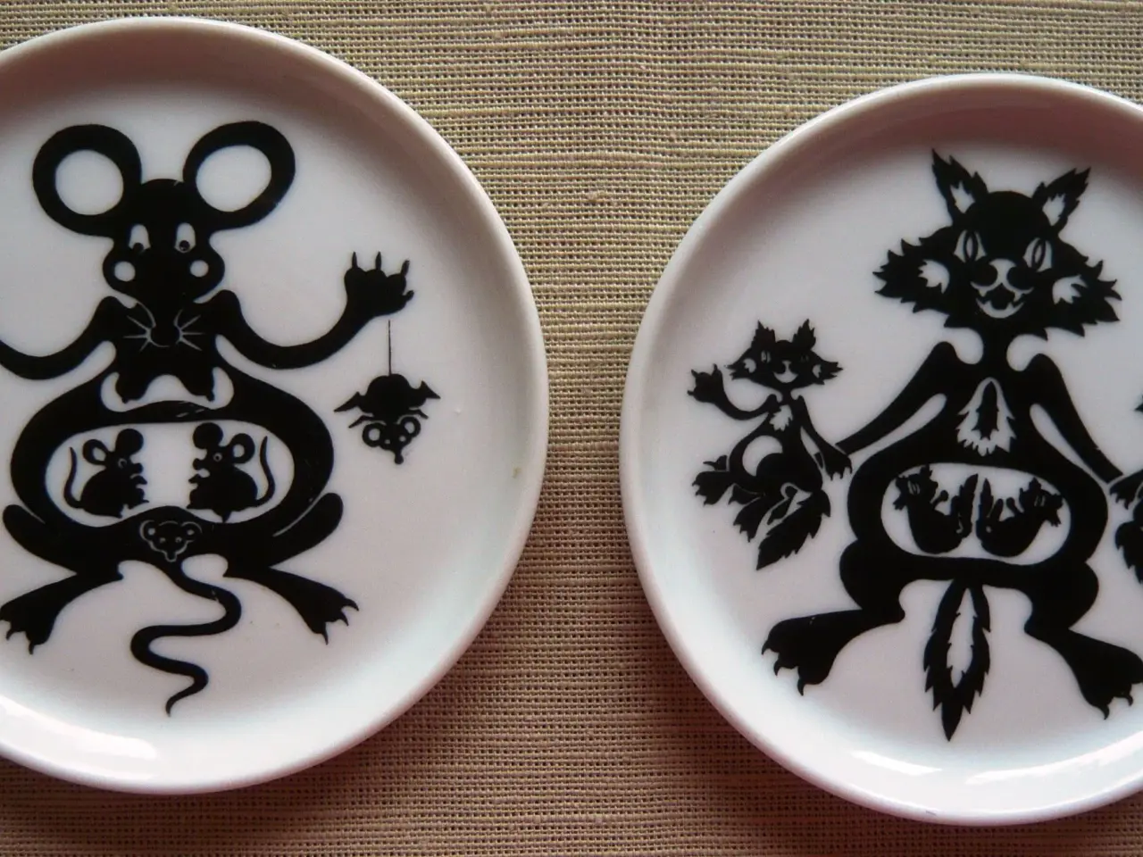 Billede 1 - Fürstenberg porcelain: 2 asieter