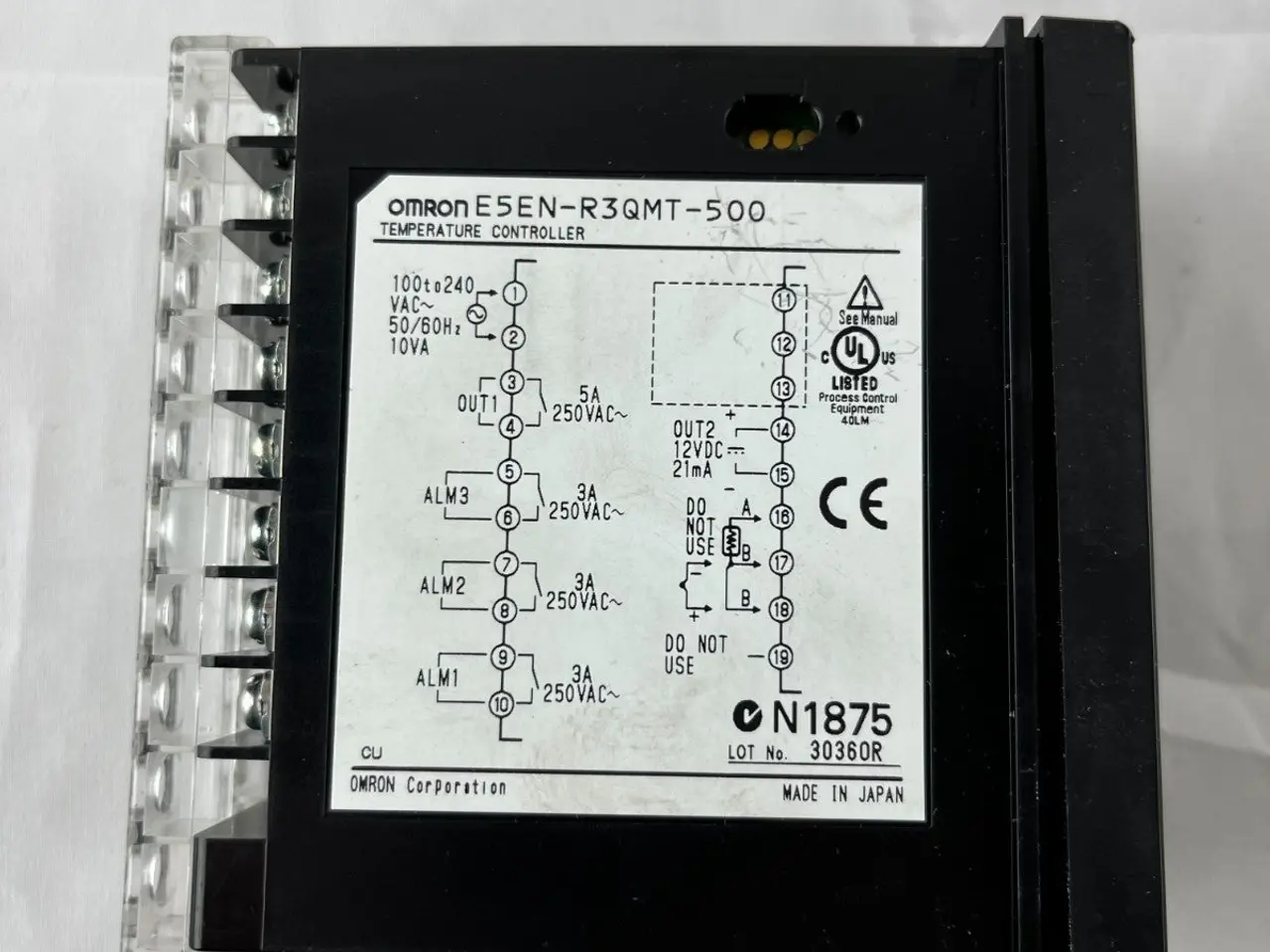 Billede 2 - Omron E5EN-R3GMT-500 Digital Temperature PID Japan