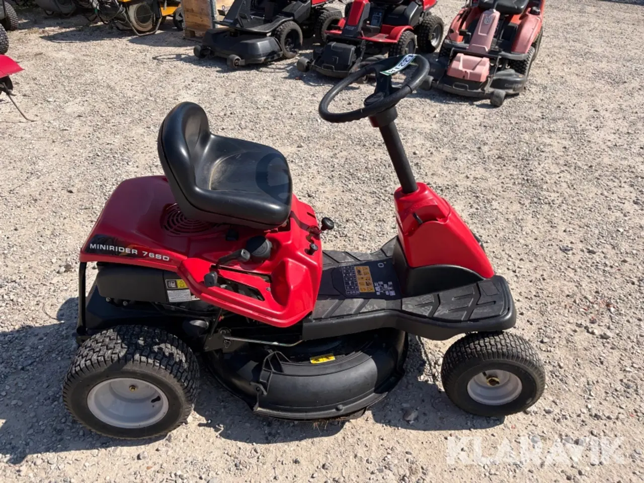 Billede 8 - Græsslåmaskine MTD Minirider 76SD