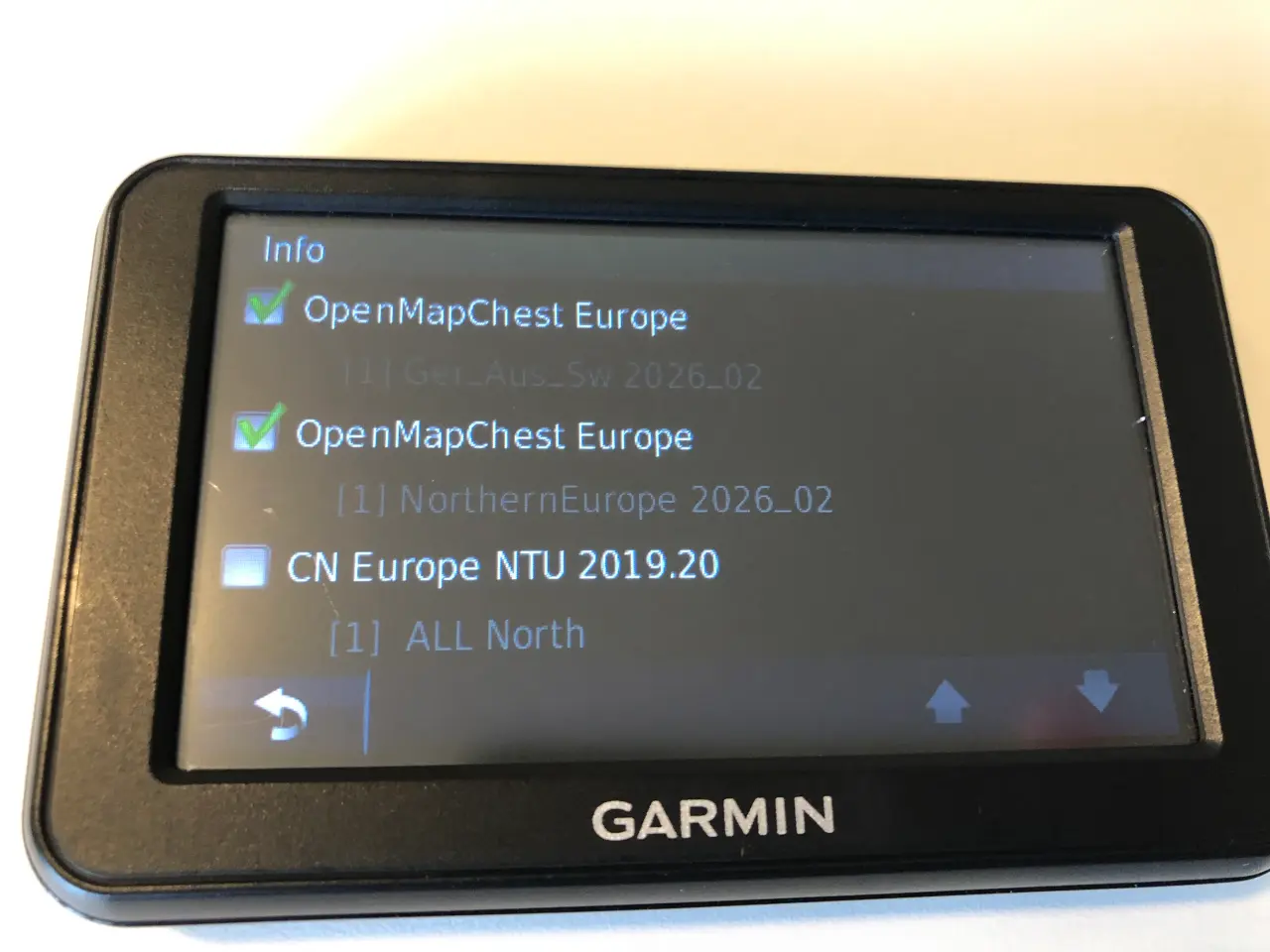 Billede 2 - Garmin Nüvi 40 med 2026 OpenMapChest kort