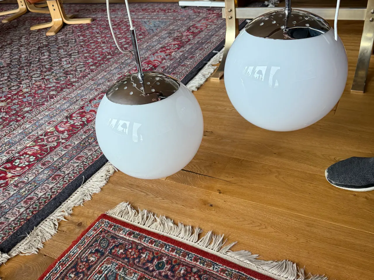 Billede 1 - kugle loft lampe