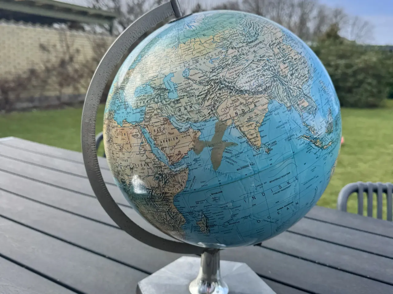 Billede 3 - Gammel globus i fin stand
