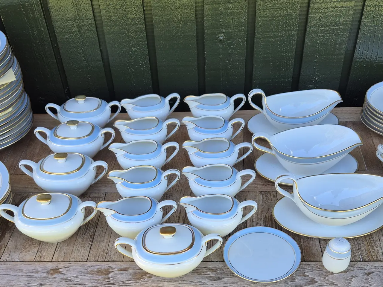 Billede 6 - Københavns Porcelæn Maleri -- Tallerken - fad - su