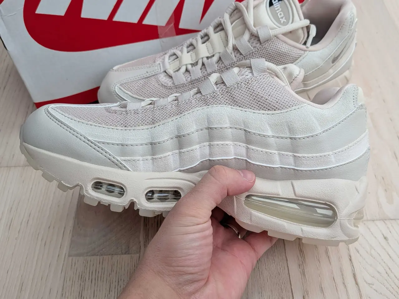 Billede 4 - Nike Air Max 95 Big Bubble Soft Pearl