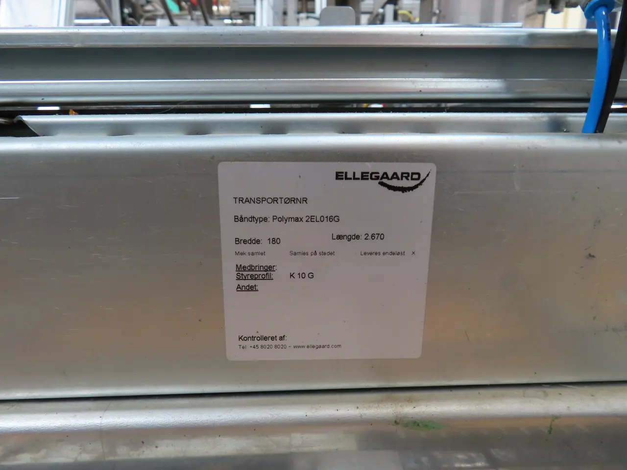 Billede 6 - Transportbånd SOCO SYSTEM Polymax 2ELO16G
