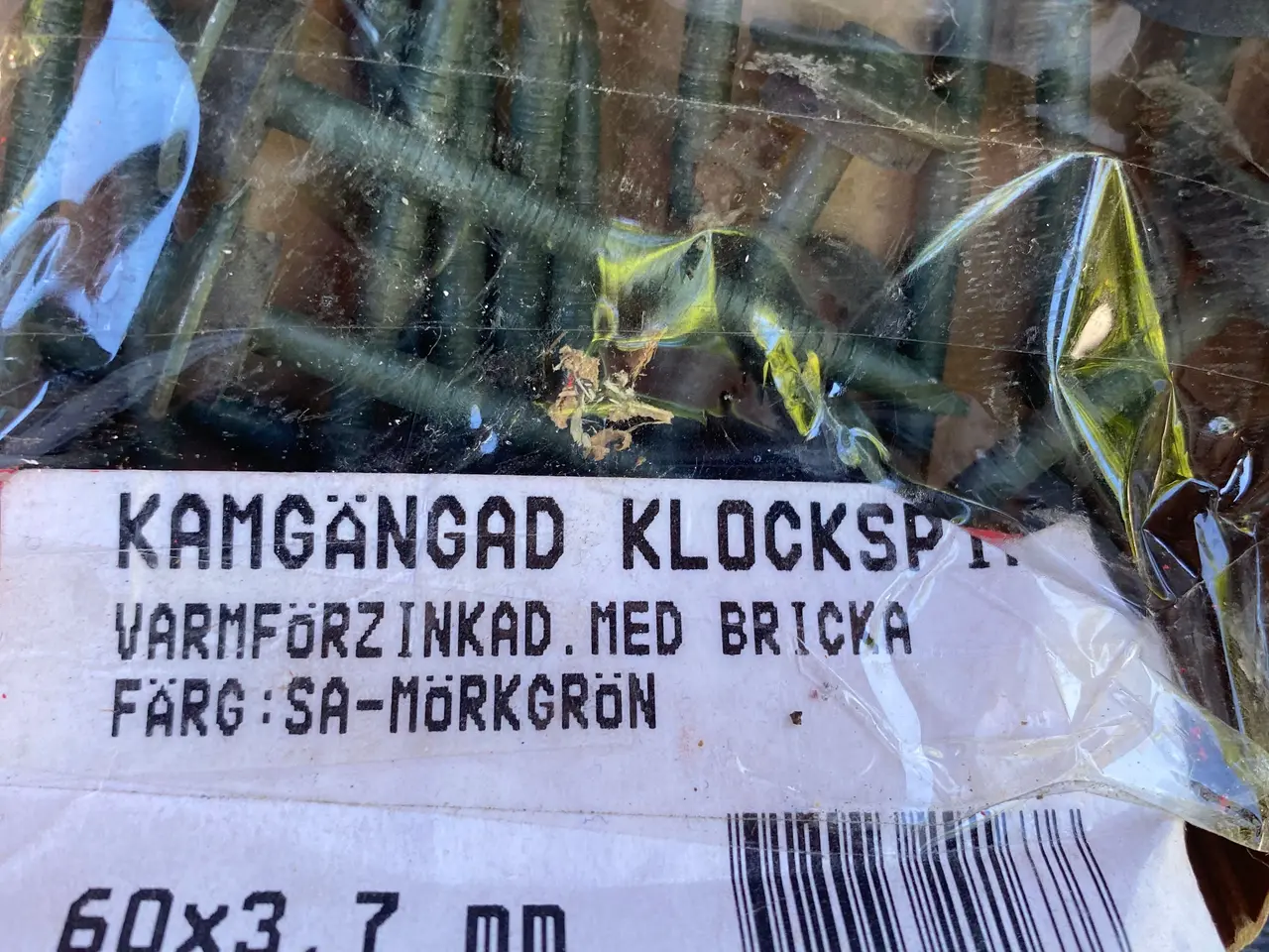 Billede 3 - Kamskruer Varmforzinket