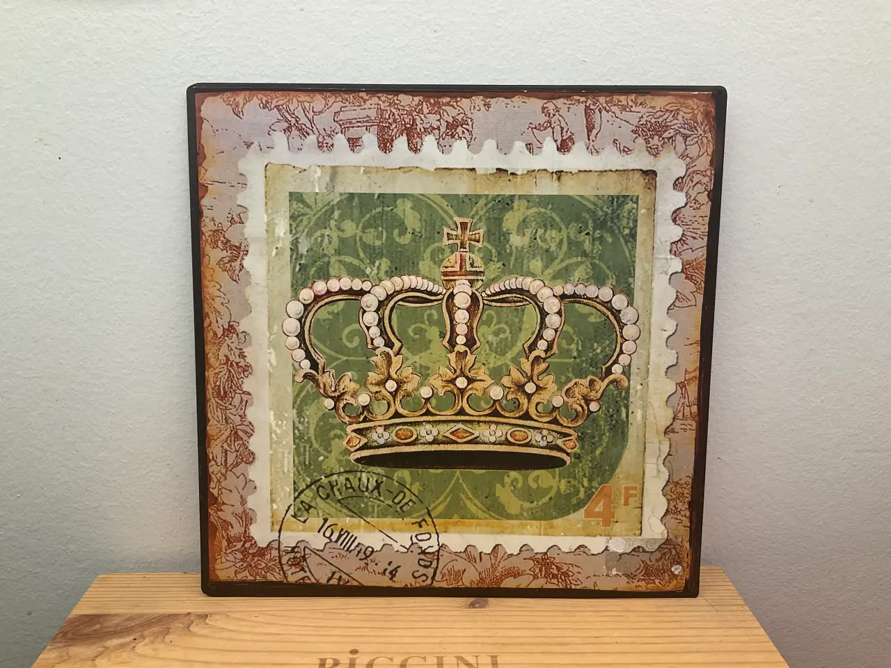 Billede 1 - Metalskilt