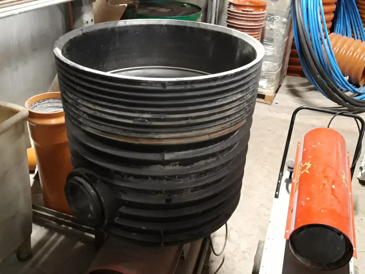Billede 1 - rense og inspektionsbrønd ø600 mm 160 mm