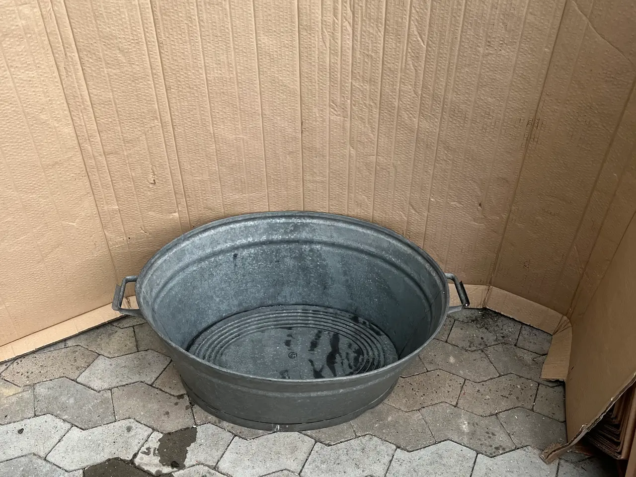 Billede 2 - Zink balje