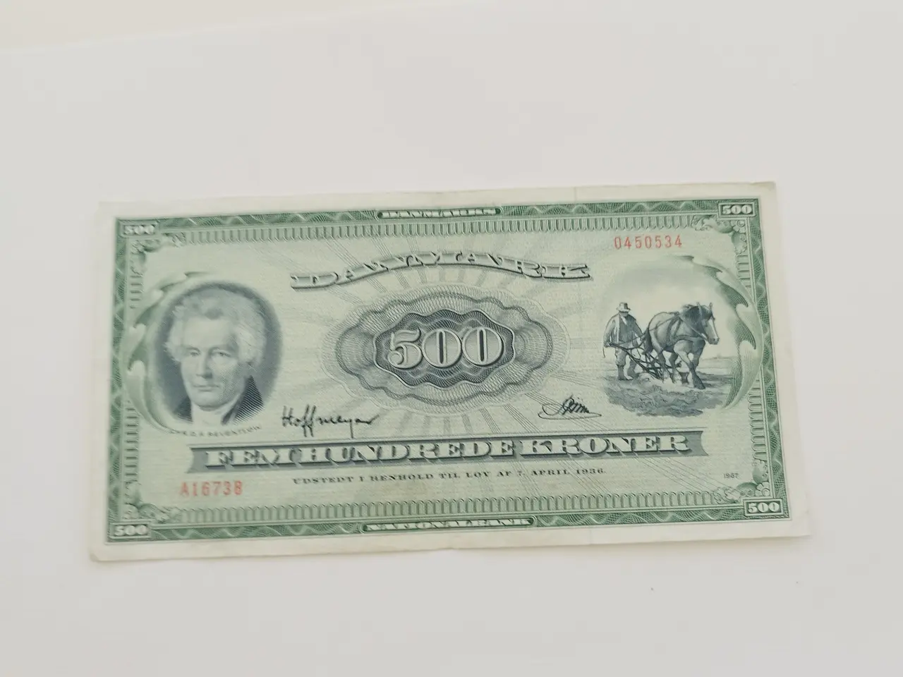 Billede 5 - Plovmand 500 kr. 1967