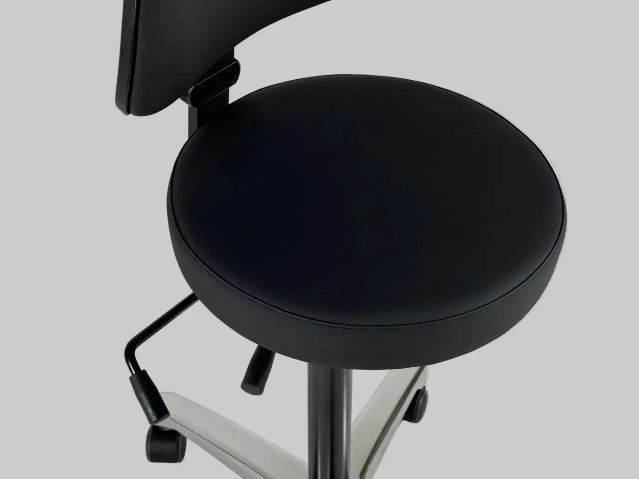 Billede 6 - RH Support 4511 Kontorstol – Sort/Krom Stel