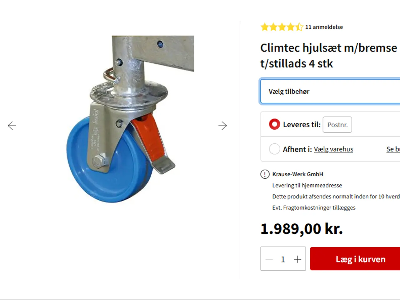 Billede 4 - Krause Climtec rullestillads