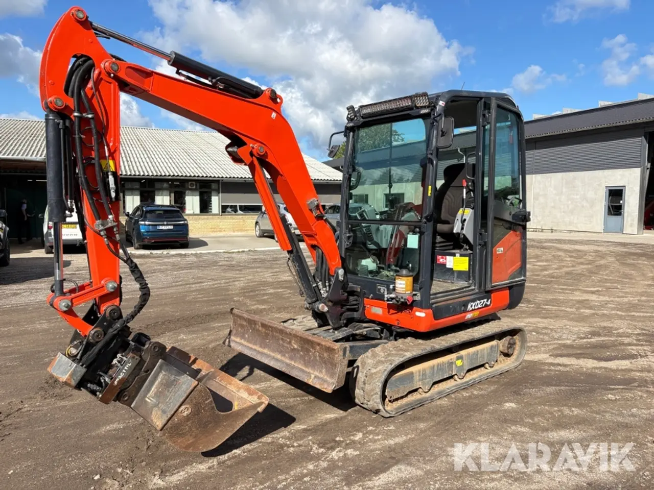 Billede 1 - Gravemaskine Kubota KX027-4 M. Centralsmøring