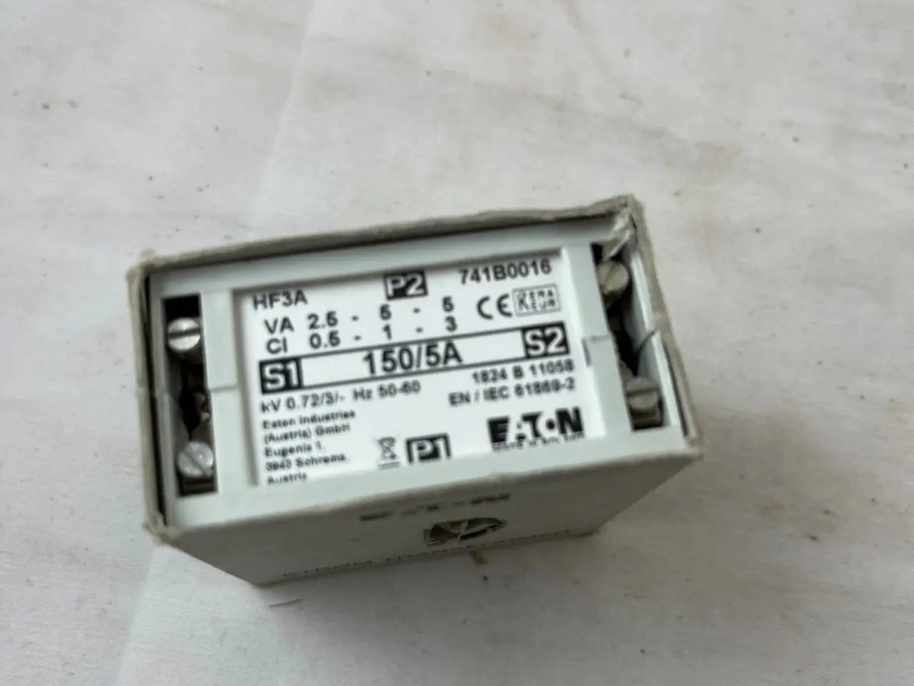 Billede 7 - Eaton HF3A 741B0016 strømtransformer 150/5A