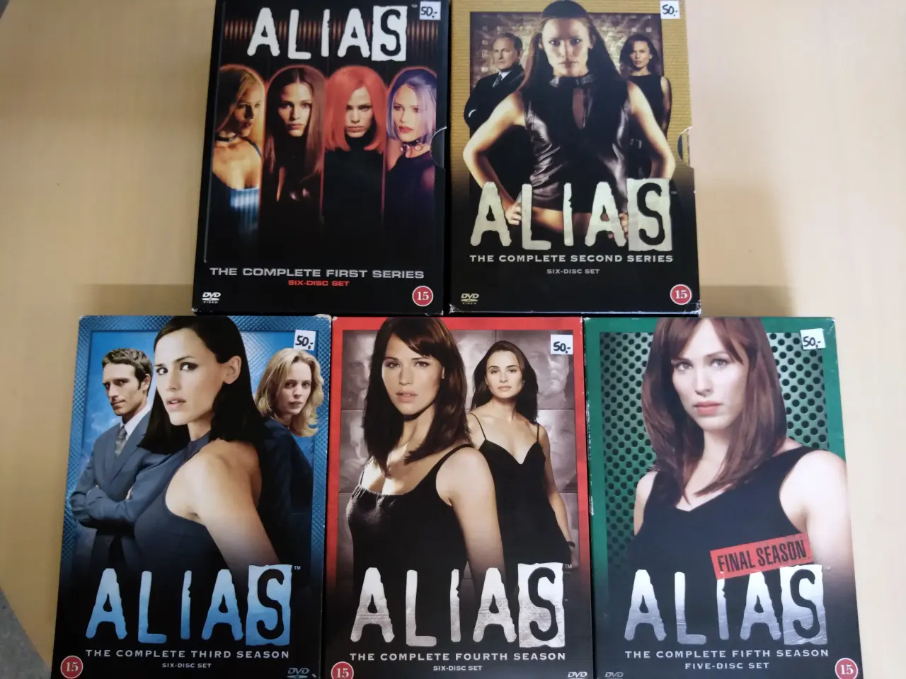 Billede 1 - DVD Alias 5 boxe