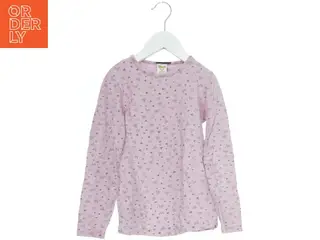 Langærmet bluse med hjerteprint fra Friends (str. 122)