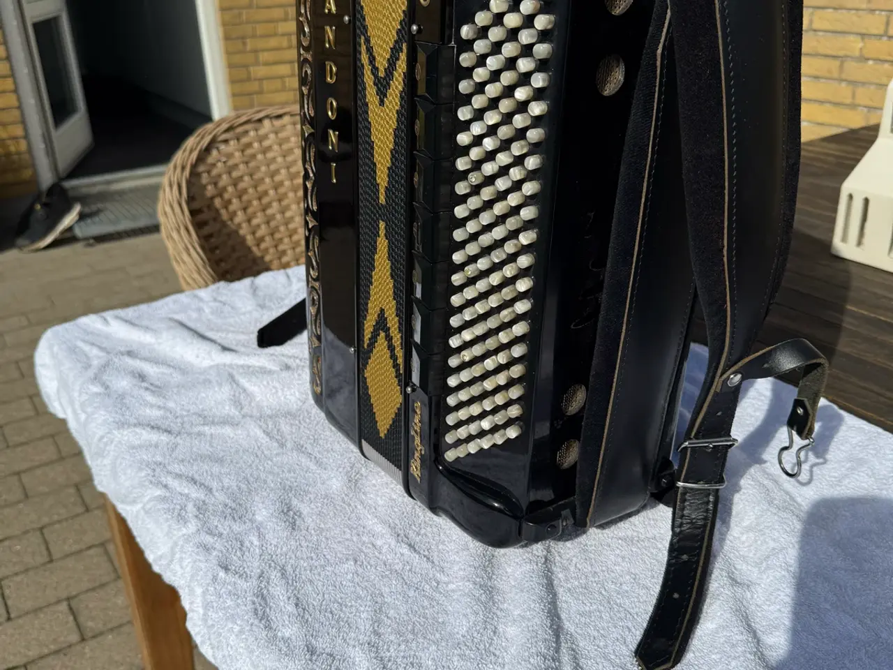 Billede 6 - BRANDONI Kingline cassotto harmonika incl kuffert 