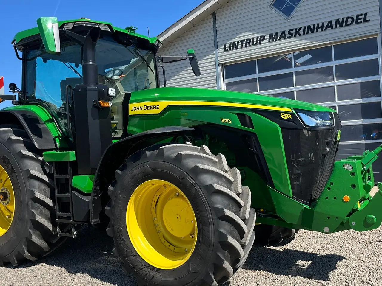 Billede 20 - John Deere 8R 370 Command PRO, med den store Michelin UltraFlex High Traction dæk montering. DEN ER SOM NY.