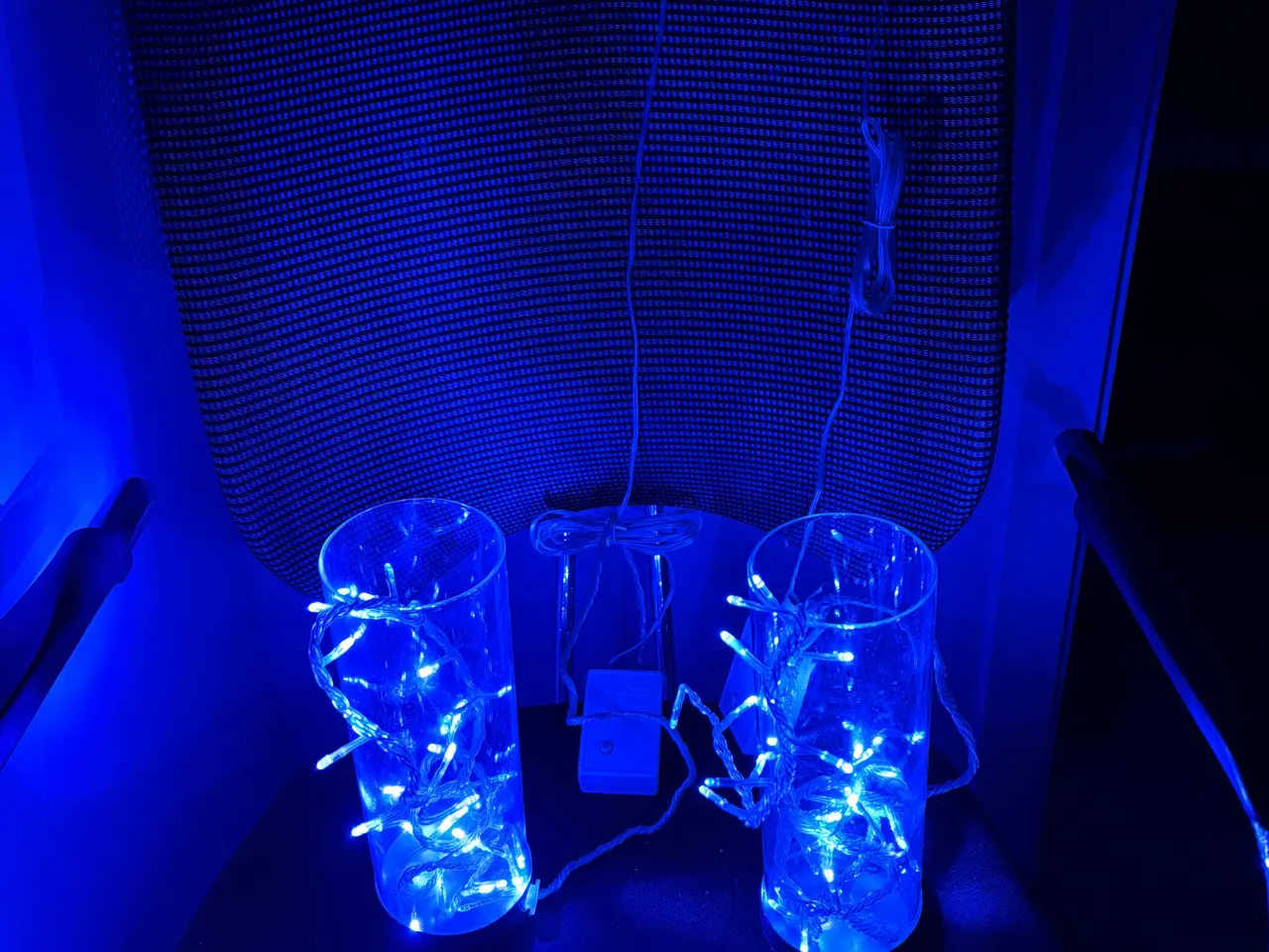 Billede 7 - LED 32 lemper ind i vase/glas