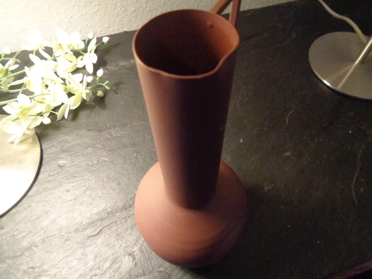 Billede 6 - Vase/ kande i metal