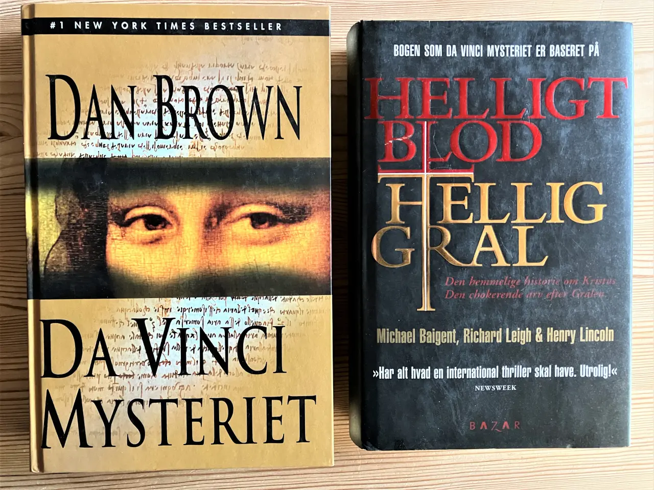 Billede 1 - TILBUD: Da Vinci Mysteriet og Helligt blod, hellig