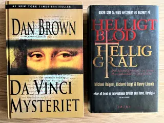 TILBUD: Da Vinci Mysteriet og Helligt blod, hellig