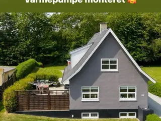 Dejlig familie hus tilsalg nyt med varmepumpe