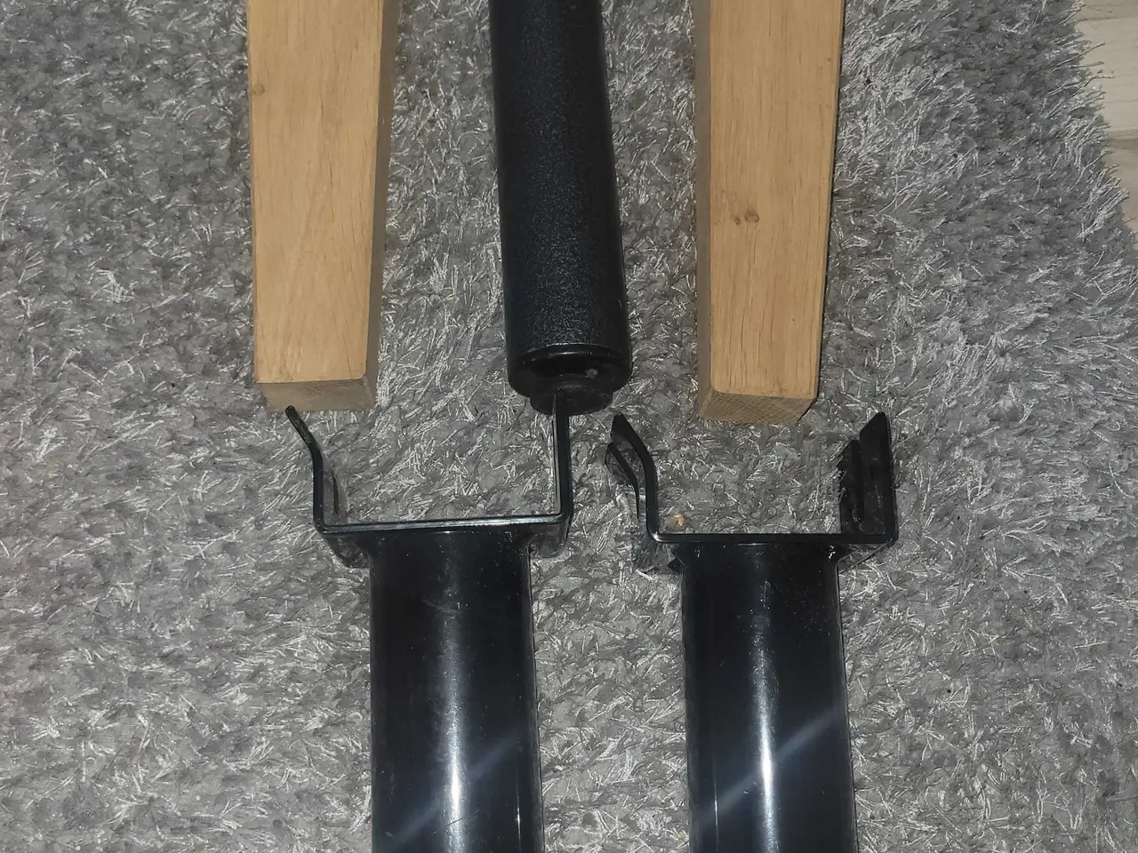Billede 4 - forskellige møbelben træ +metal H 17 +20 cm
