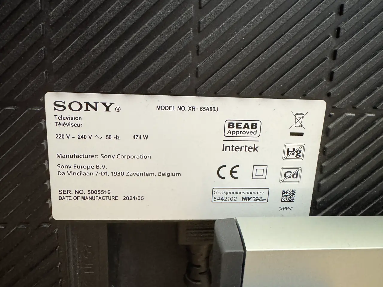 Billede 6 - Sony XR-65A80J 65" 4K OLED TV
