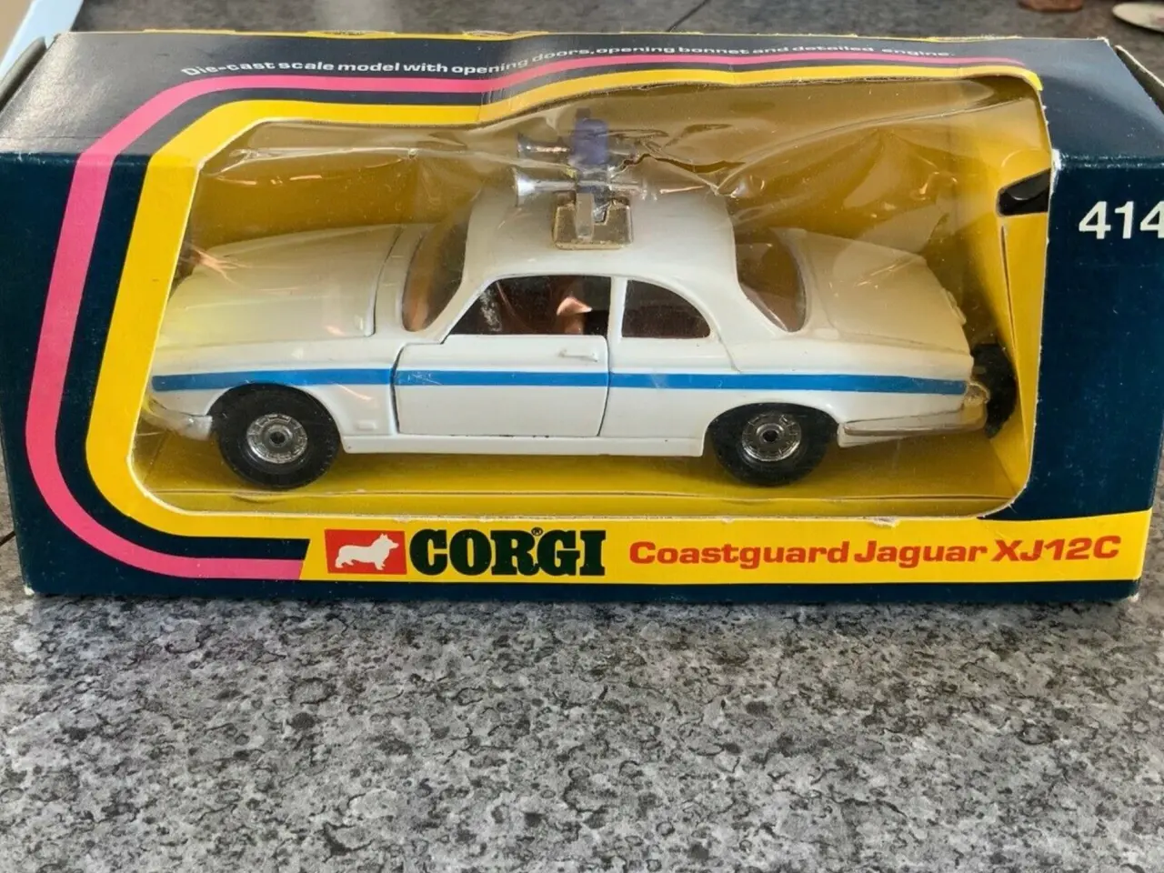 Billede 6 - Corgi Toys No. 414 Coastguard Jaguar XJ12C
