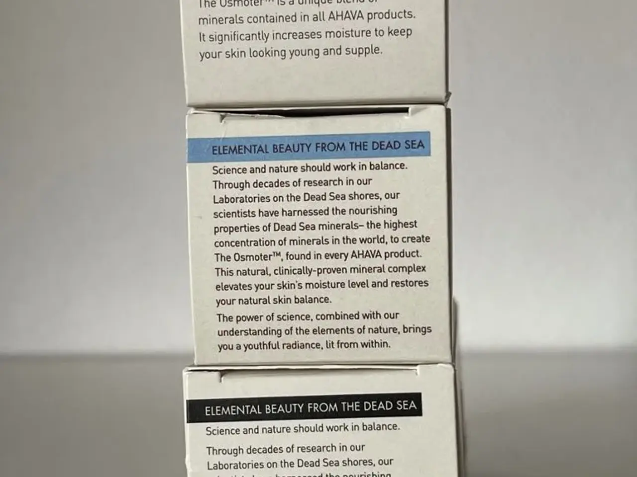 Billede 6 - Nye AHAVA Mask, Peel-off, Mud og Cream mask.