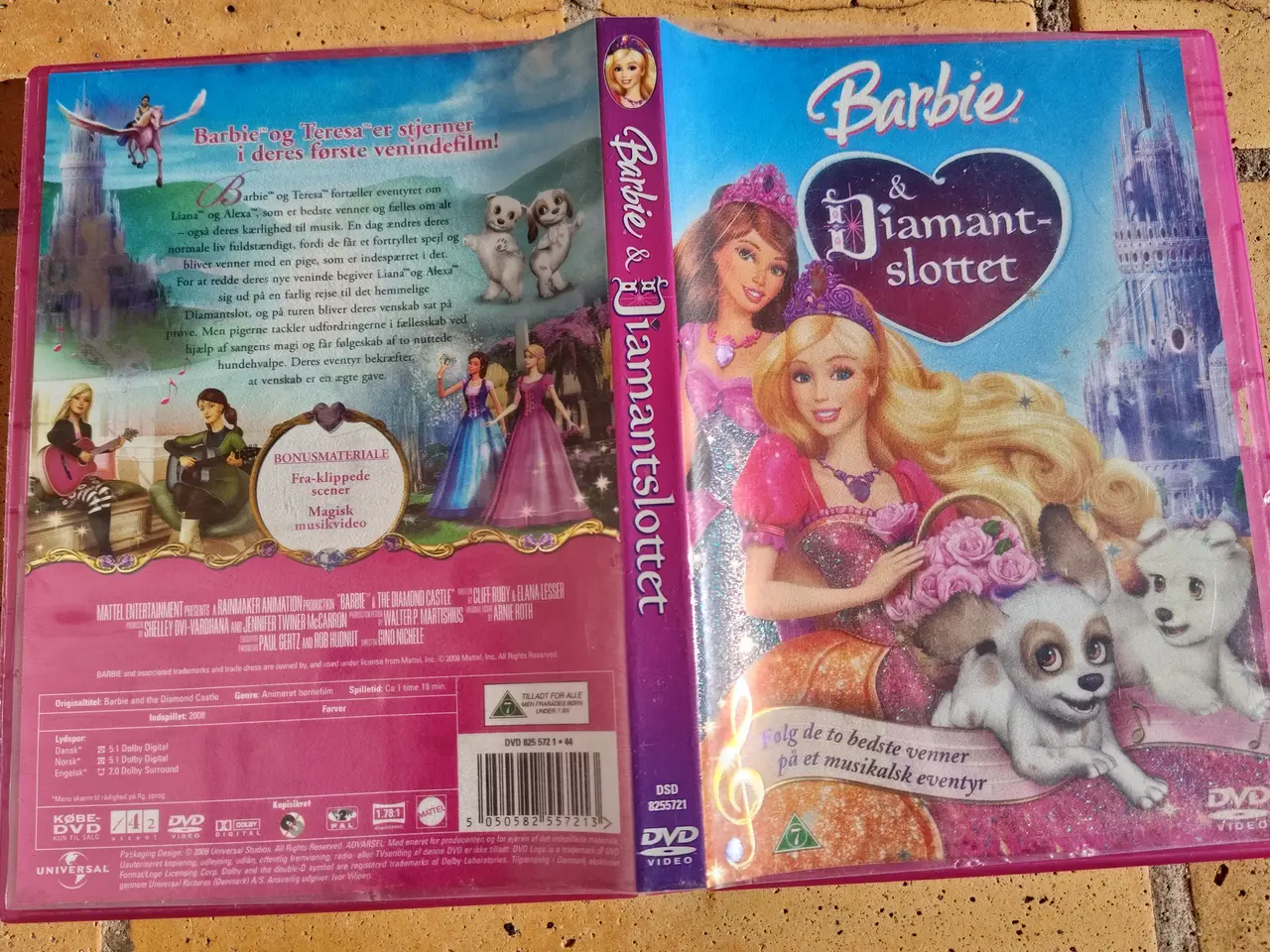 Billede 1 - Barbie & Diamant-slottet DVD Diamantslottet