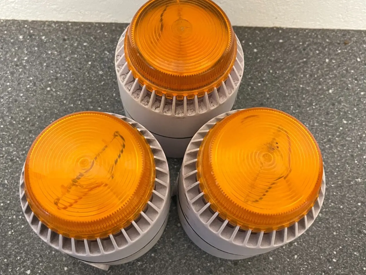 Billede 8 - parti of 3 Amber Signal Warning Lights -