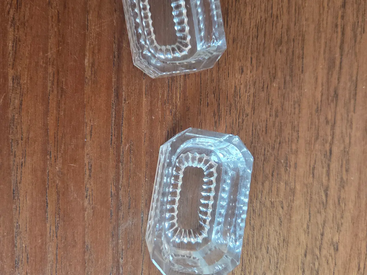 Billede 2 - Sæt med 2 glas saltkar