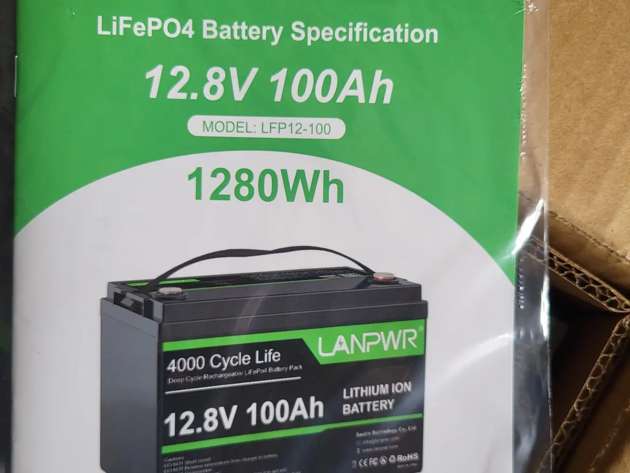 Billede 4 - 12V 200Ah LiFePO4 Battery with Bluetooth