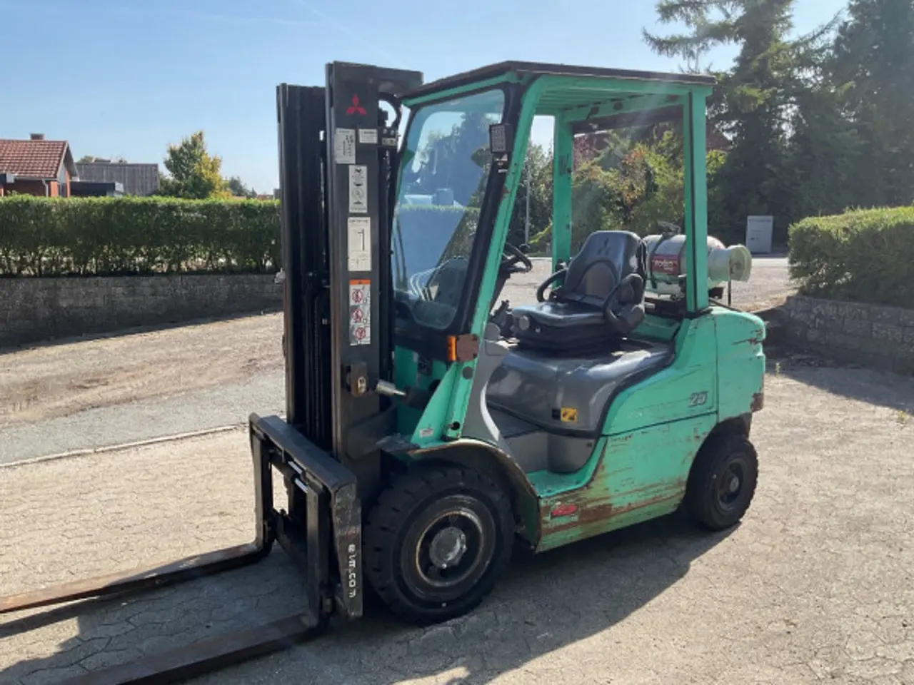 Billede 2 - Mitsubitsi 2500 Kg Gastruck 2015 4800 Timer