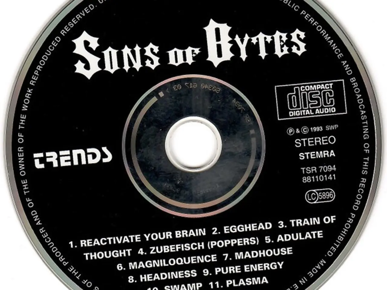 Billede 3 - Sons Of Bytes – Sons Of Bytes – CD