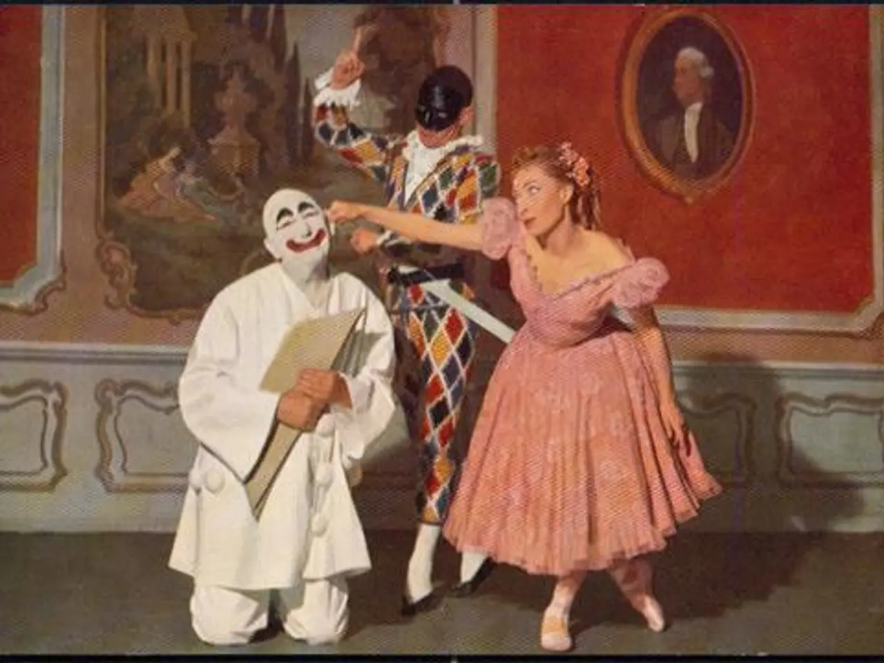 Billede 1 - Tivoli - Pjerrot - Harlekin - Colombine - G. 93