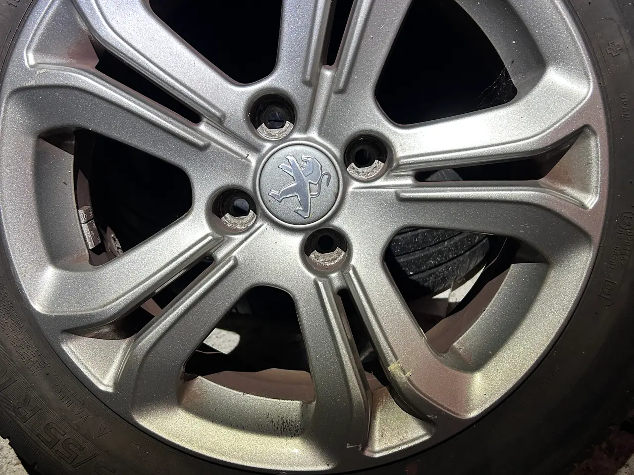 Billede 1 - Alufælge Peugeot 207