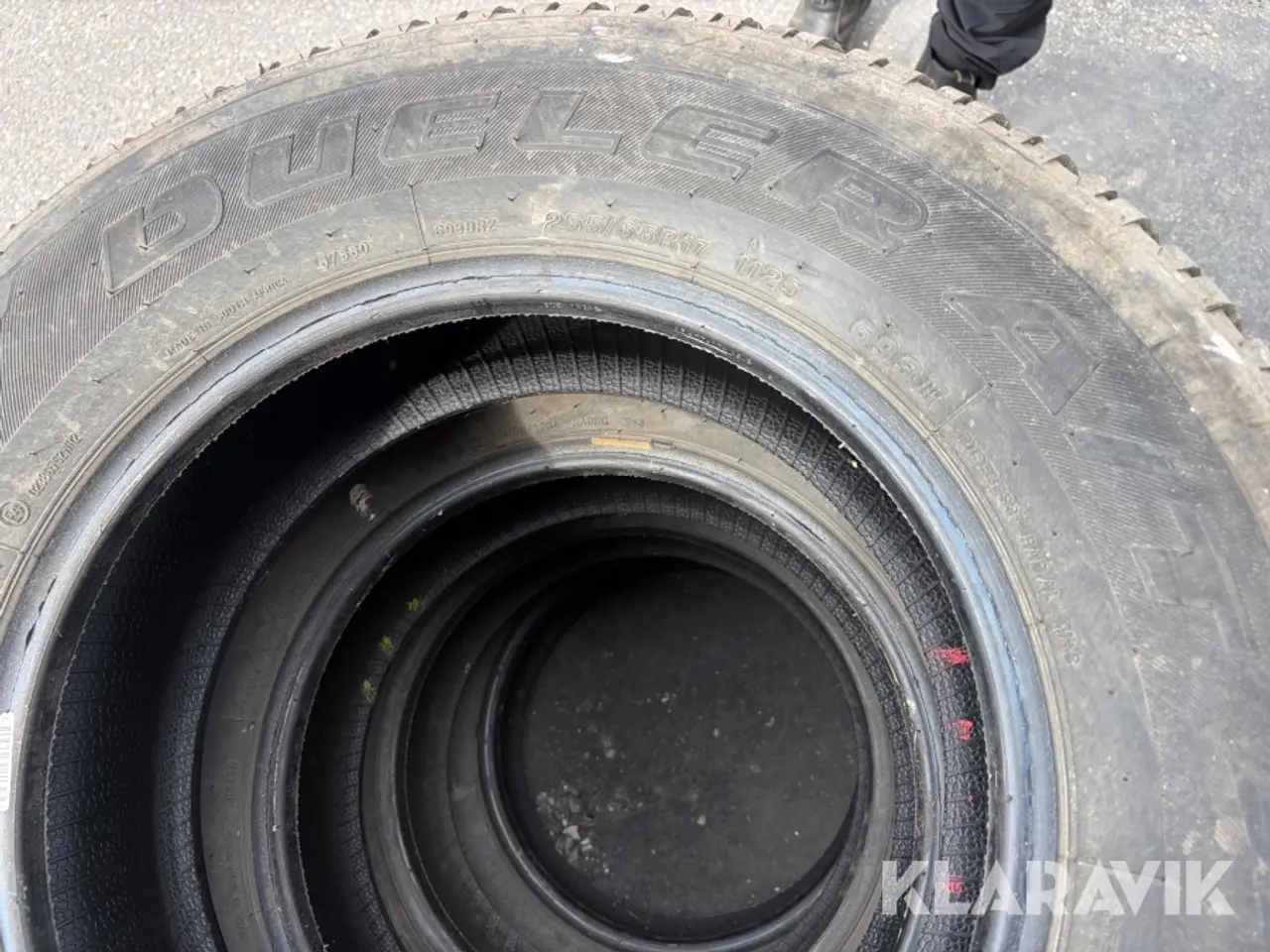 Billede 10 - Dæk Bridgestone Dueler A/T 265/65 R17, 4 Styk