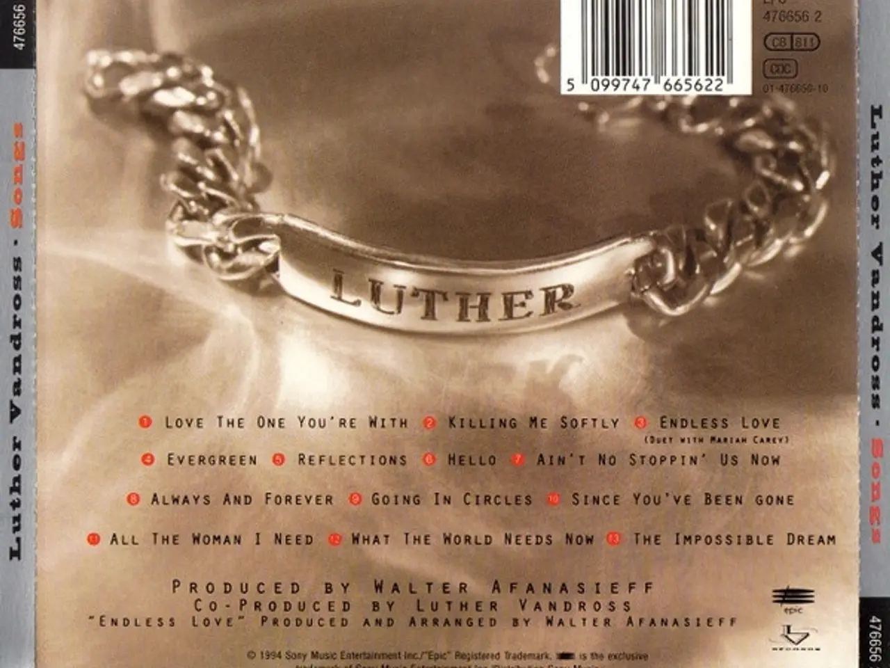 Billede 2 - Luther Vandross – Songs – CD
