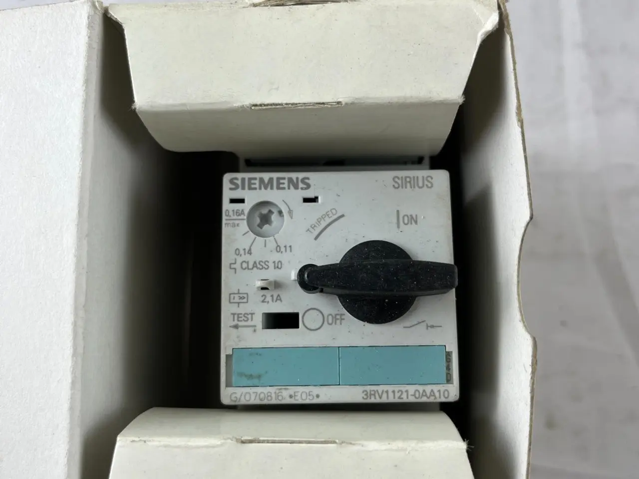 Billede 5 - Siemens 3RV1121‑0AA10 SIRIUS Motor Protection