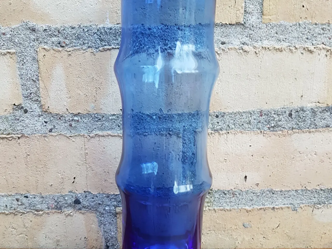Billede 1 - Smuk blå vase fra Aseda, Sweden