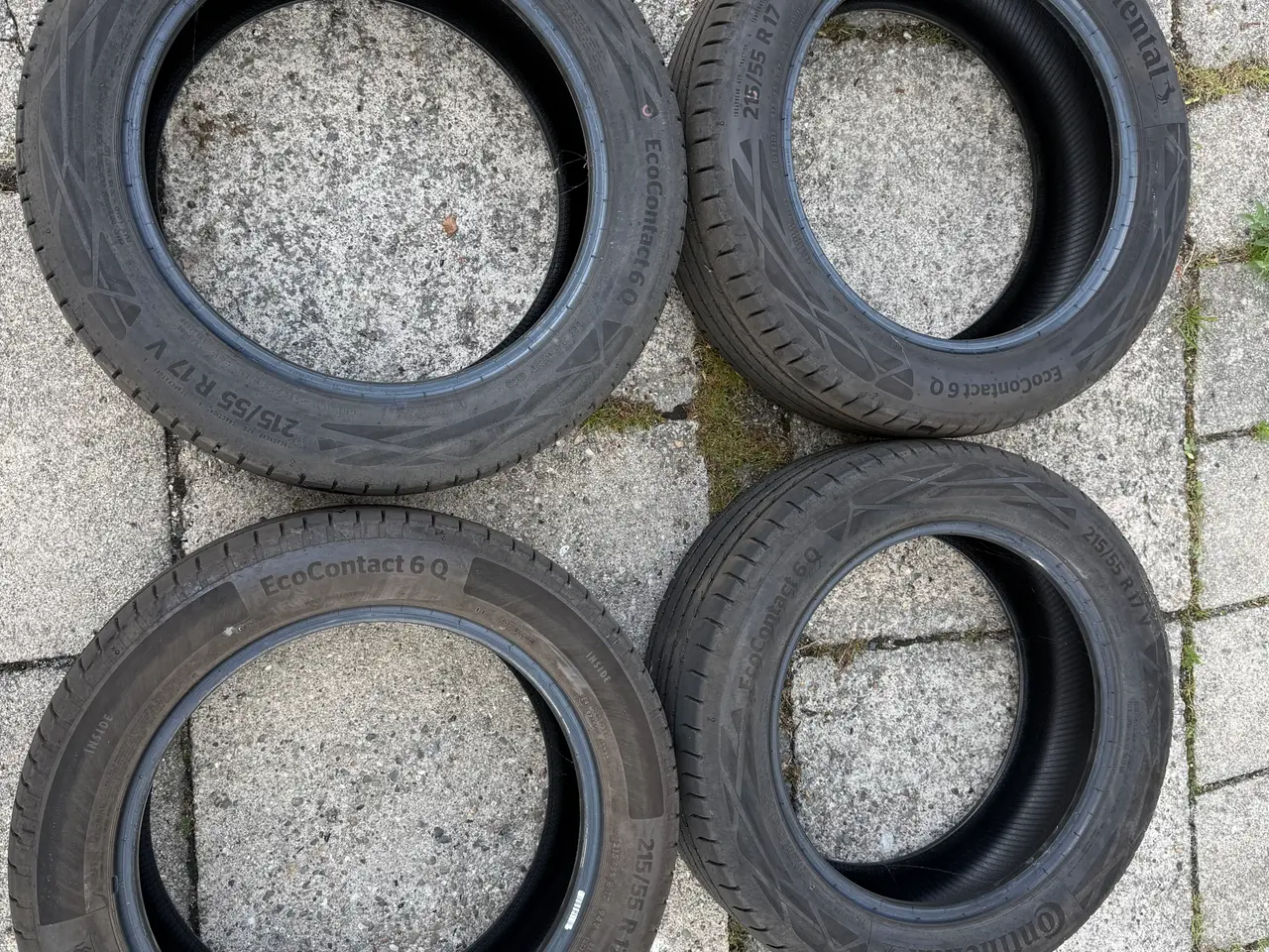 Billede 1 - Continental Sommerdæk 215/55 R17