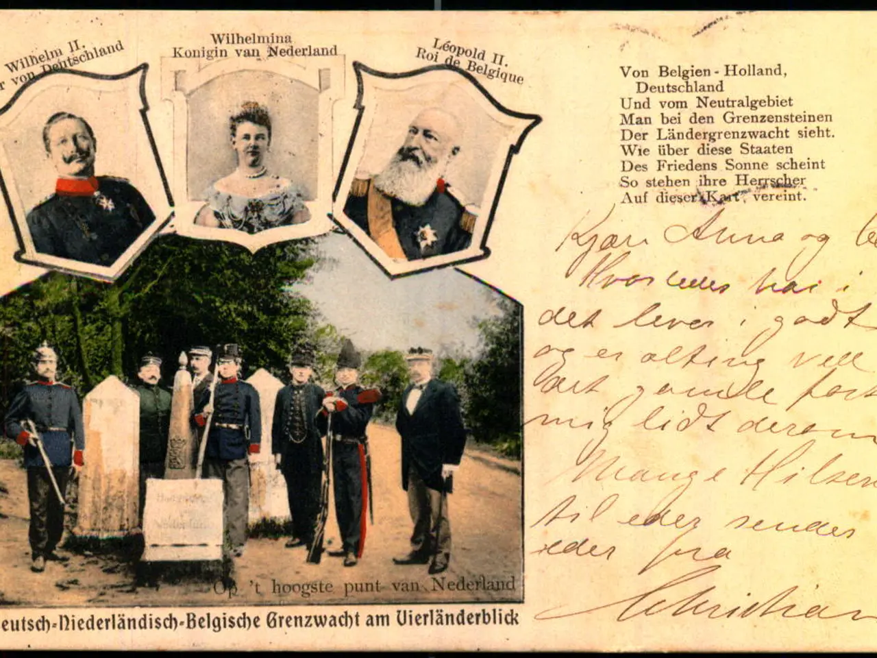 Billede 1 - Kaiser Wilhelm - Dronning Wilhelmina - Kong Leopold - Grummer 111 - Brugt