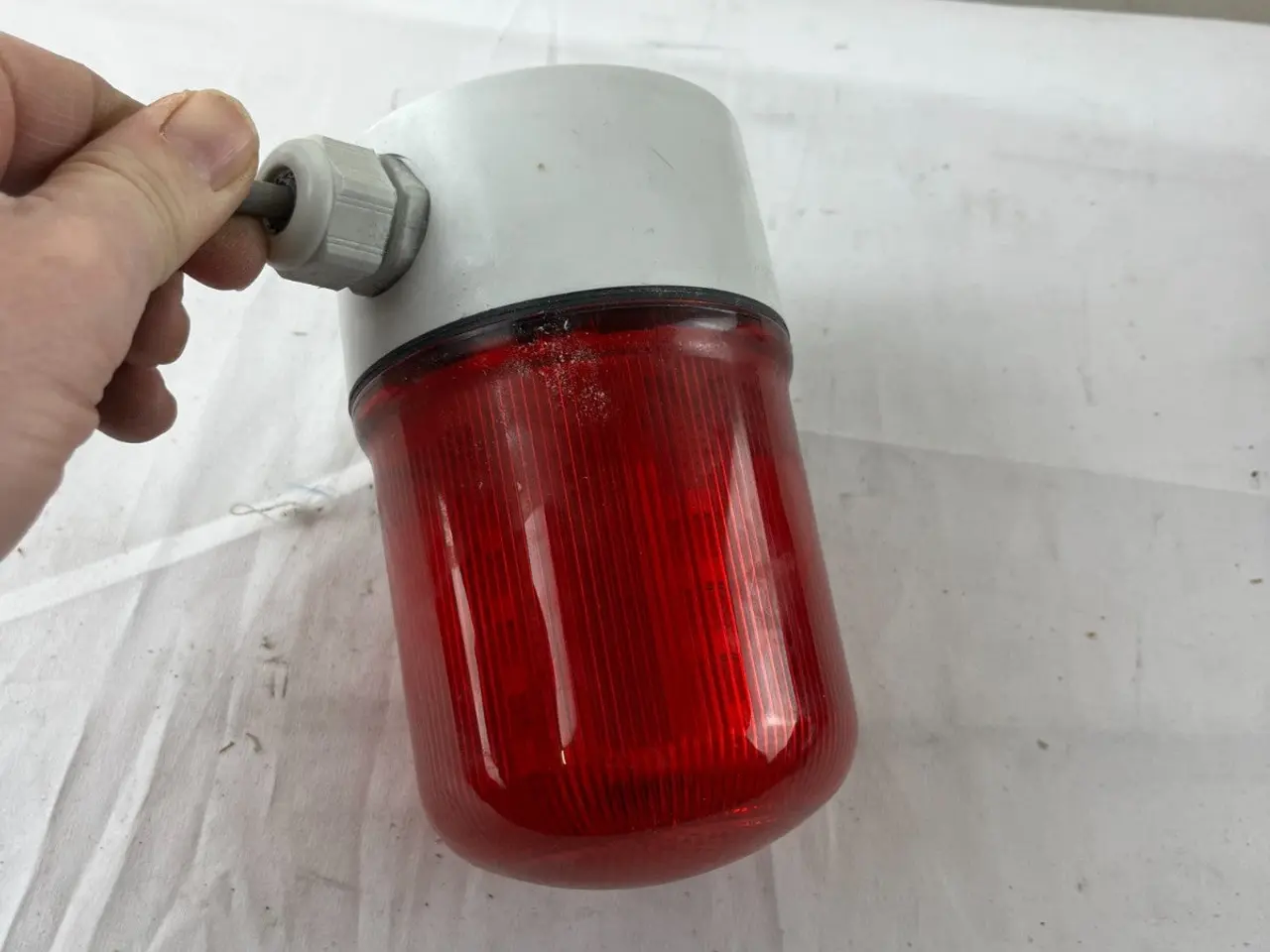 Billede 5 - SIRENA DEEP HT Beacon Light Red 120-240V AC UL CE