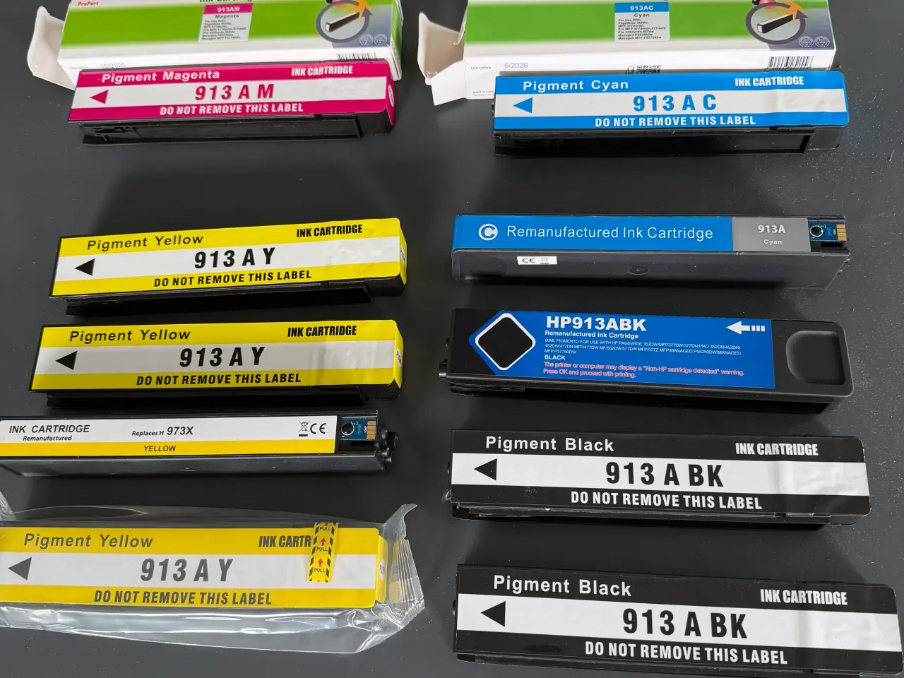Billede 1 - 10 stk patron HP printer