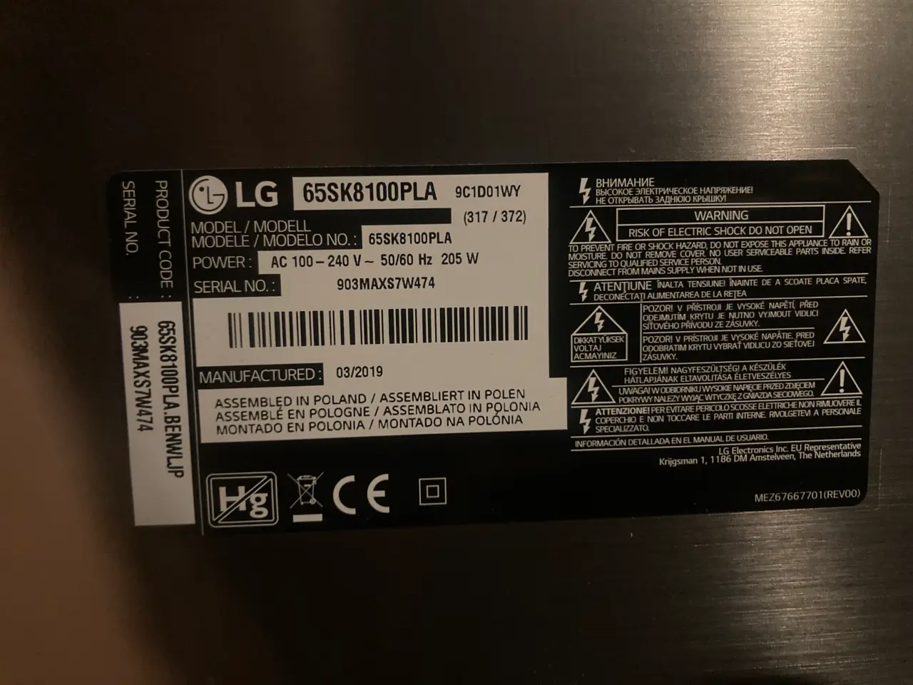 Billede 5 - LG smart TV 6år