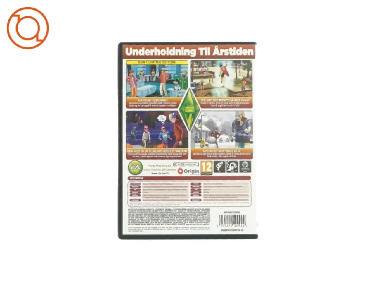 Billede 2 - The Sims 3 årstider udvidelsespakke PC Spil