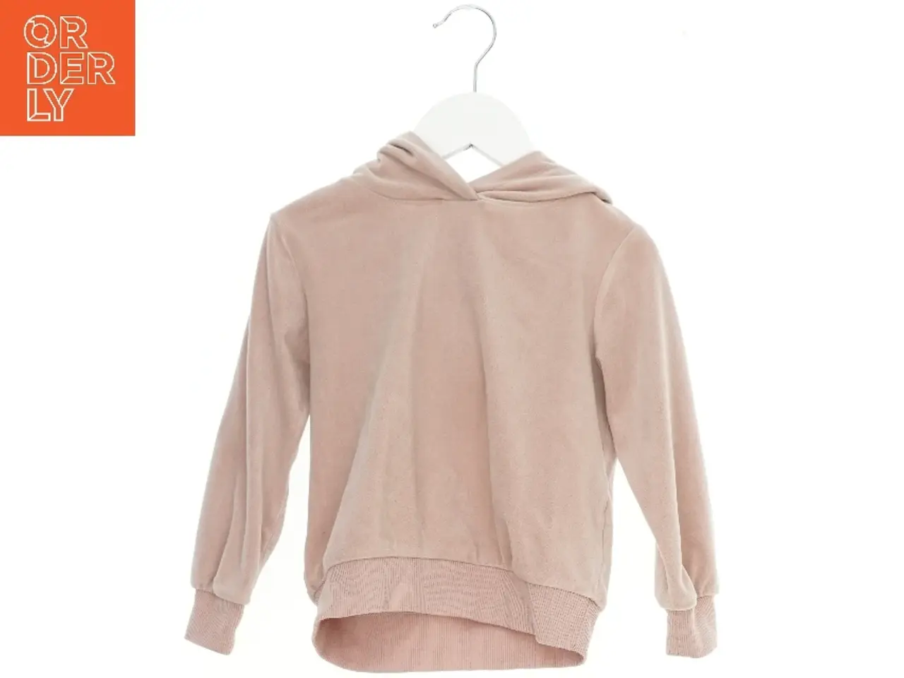 Billede 1 - Velour Hættetrøje fra KappAhl (str. 98 cm)